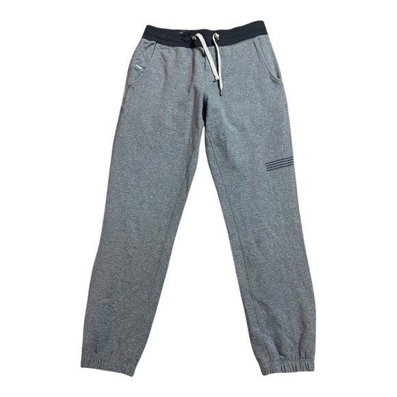 Vuori Laguna French Terry Jogger Sweatpants XS Gray Monochrome - Picture 1 of 6